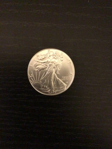 2025 1 oz American Silver Eagle Coin BU APMEX