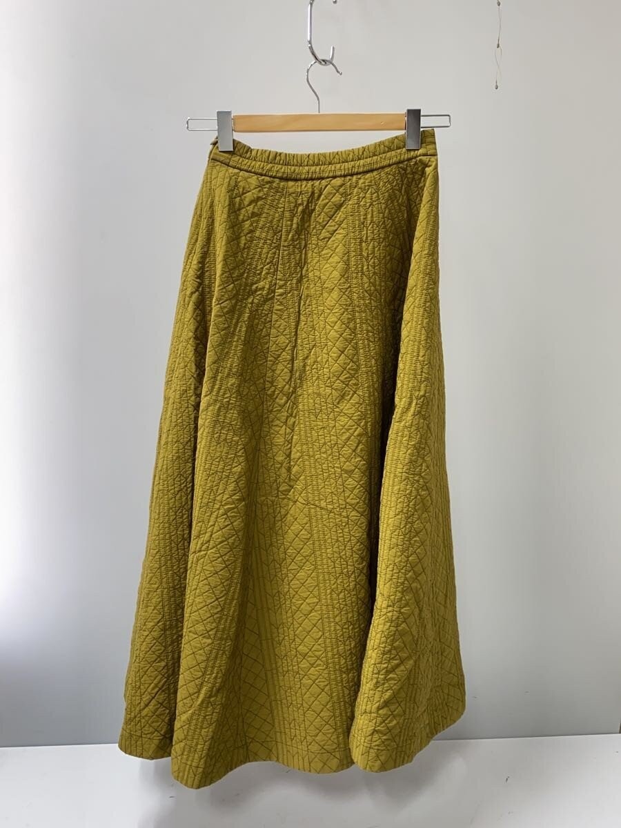 AMERI Long Skirt M Nylon KHK Solid 02120931180 - image 2
