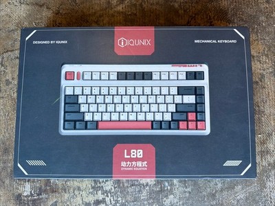 IQUNIX L80 Dynamic Equation Mechanical Keyboard Cherry MX Brown RGB Wireless