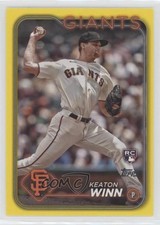 2024 Topps Series 1 Yellow Keaton Winn #83 05ol
