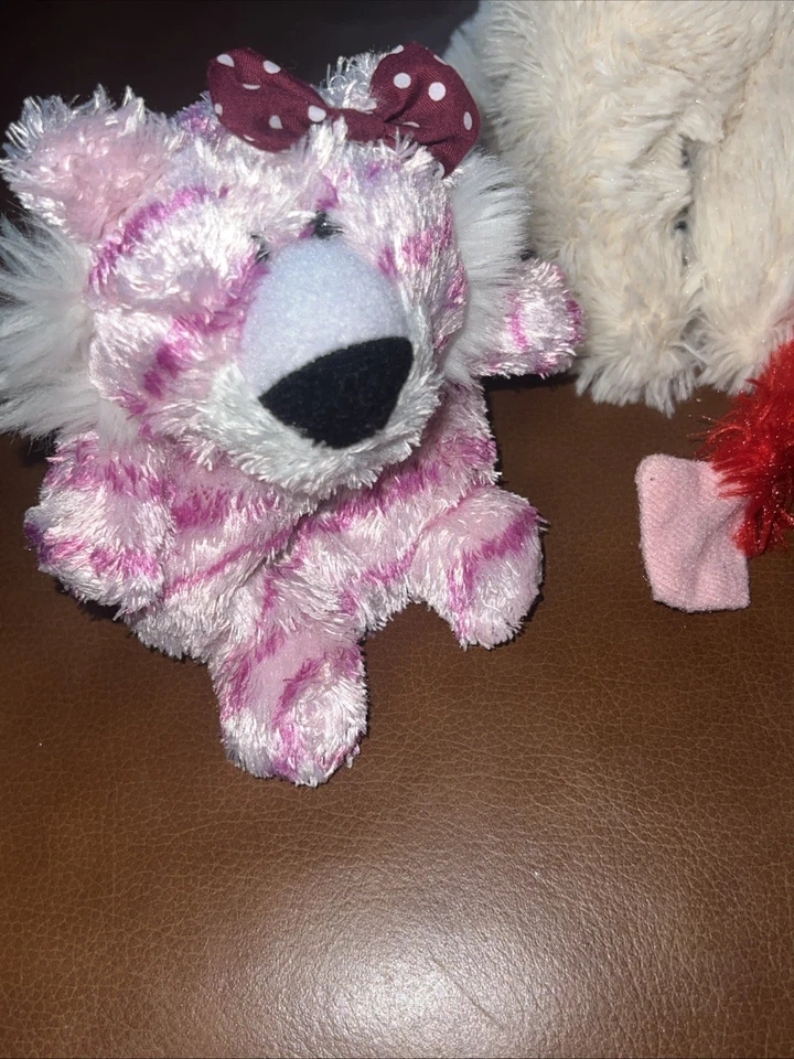 Lote Varios de 4 Peluches Sin Marca Cachorro Mono Gatito Etc Foto 2 de 4