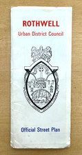 Rothwell Urban District Council Official Street Plan / Map and local adverts