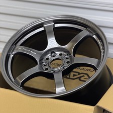 Rays Gram Lights 57dr Wheels 18x9.5 38 5x114.3 Grace Silver Set Of 4 Wheels