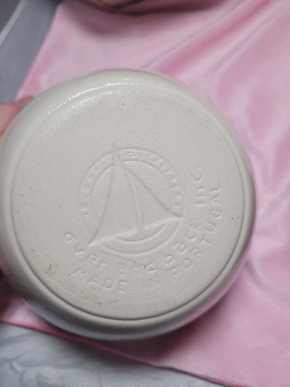 4 Blue Rim Nesting Mixing Bowls Set Over & Back Inc. Indoor Outfitters Portugal