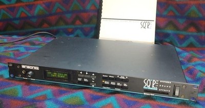 Ensoniq SQR Plus 32-stimmiges MIDI Soundmodul 1HE Rack Synthesizer gebraucht