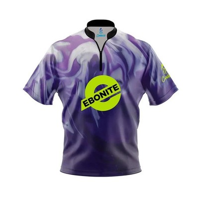 Custom Name Ebonite Crusher Hybrid Bowling Jersey Shirts - USA Size