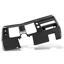 Dash Bezel For Chevy Chevelle El Camino 1968 Without Air Black Plastic