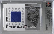 2005 ITG Ultimate Memorabilia 6th Edition Silver 17/25 Henrik Lundqvist HOF 0c3