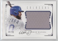 2016 Panini National Treasures Colossal 48/99 Nomar Mazara #C-NM 1u6