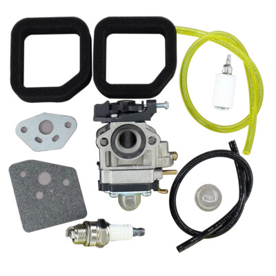 NEW Carburetor Kit For Ryobi RY25AXB 25cc Gas Jet Fan Blower W/Gasket Fuel Line