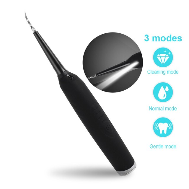 Dental LED Electric Sonic Scaler Remover Teeth Stains Tartar Plaque
