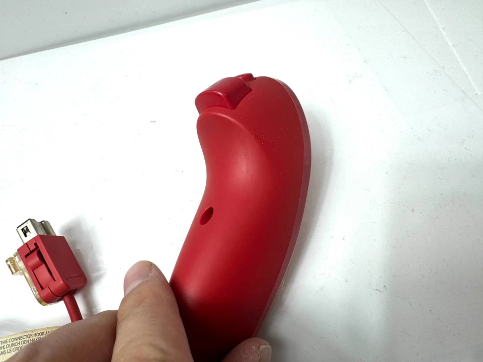 Nintendo Wii Red Nunchuk Limited Color Japan NTSC-J Rare - Image 4 of 4