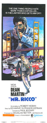 Mr Ricco Dean Martin Mr. Ricco Movie Poster 17 X 12 Reproduction | eBay