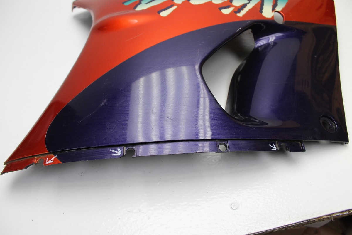 1994 KAWASAKI NINJA ZX11 ZX1100 RIGHT SIDE COVER FAIRING COWL
