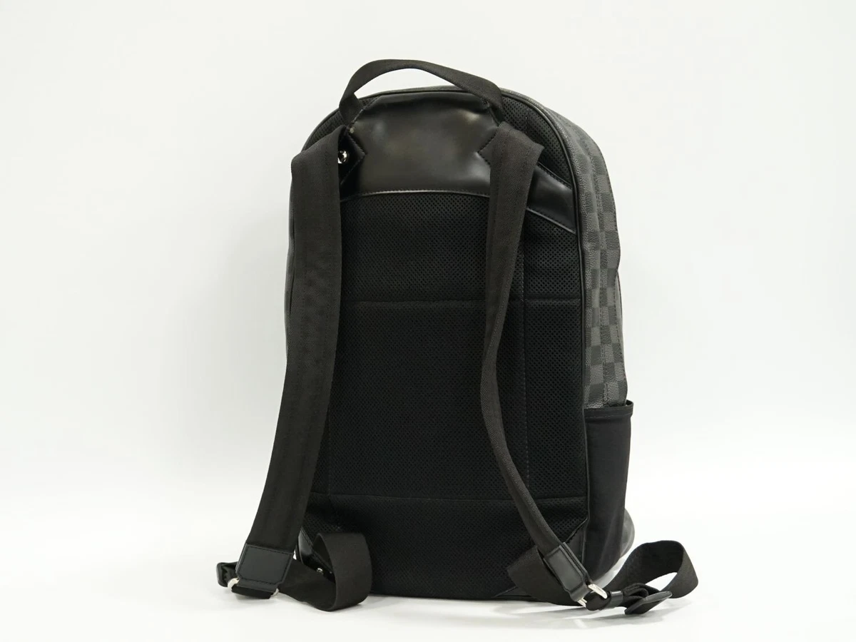 Louis Vuitton backpack Michael Grey Leather ref.153924 - Joli Closet