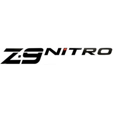 Nitro Boat Raised Emblem Decal 137081 | Z-9 Black / Red Sticker