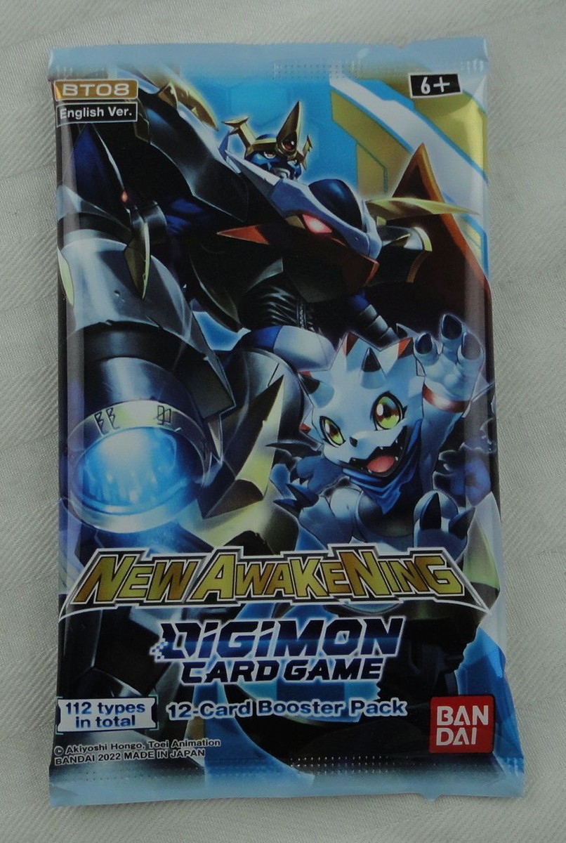 Digimon TCG New Hero Awakening BT08 12-Card Booster Pack BAN2611040-S  811039036416| eBay