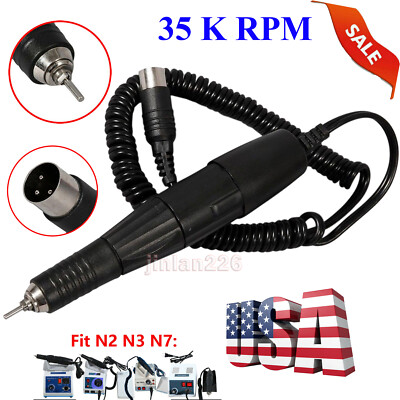 Dental Lab Electric Micromotor Polishing Handpiece Fit Marathon 35K RPM JEWELRY