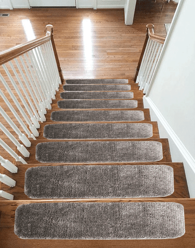 New Carpet Stair Treads NON-SLIP MACHINE WASHABLE Rugs,Scott 30mm Thick-22x67cm - Picture 13 of 24