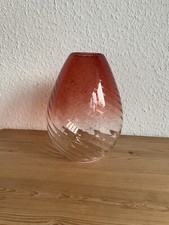 Paralume soffiato a bocca MADE Ilaria nuovo rosa rosso ombreggiato corso ottima luce