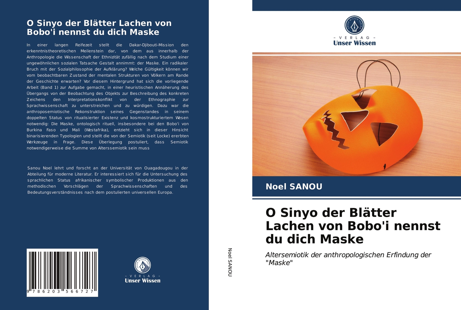 O Sinyo Der Blätter Lachen Von Bobo'i Nennst Du Dich Maske Noël Sanou