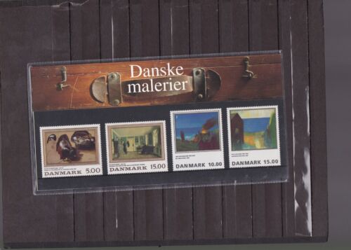 Denmark Paintings Tableaux mnh set in special set folder 1994-1995