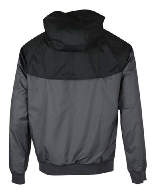 Nike FC Barcelona Windrunner Zip Up Jacket Grey/Black CI1315
