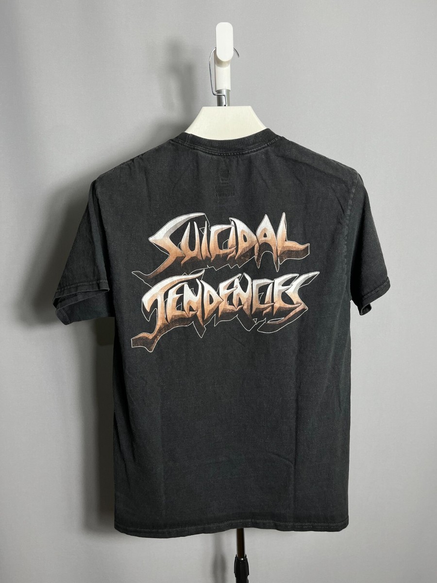 Hanes Vintage Suicidal Tendencies World Gone Mad Shirt Y2K