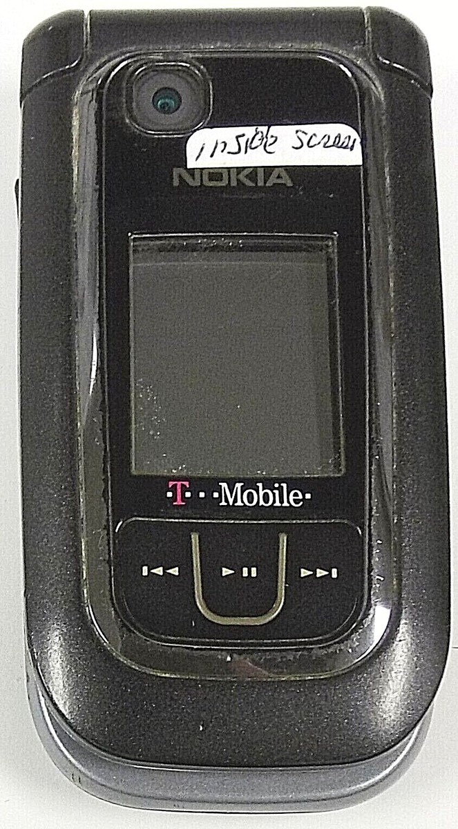 Nokia 6263 - Black and Gray ( T-Mobile ) Very Rare Cellular Flip