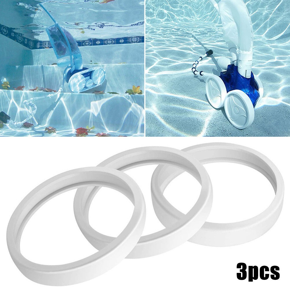 Easy to Install Pool Cleaner Tires for Polaris 180 280 360 380 Set of 3