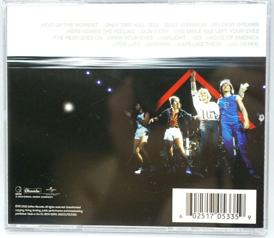 Asia : The Definitive Collection CD Album - Heat Of The Moment - King Crimson - Image 2 of 3