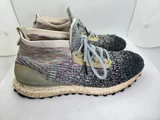 Adidas UltraBoost ATR Mid All Terrain Shoes Men's 10 Grey Trail Hiking Sneakers