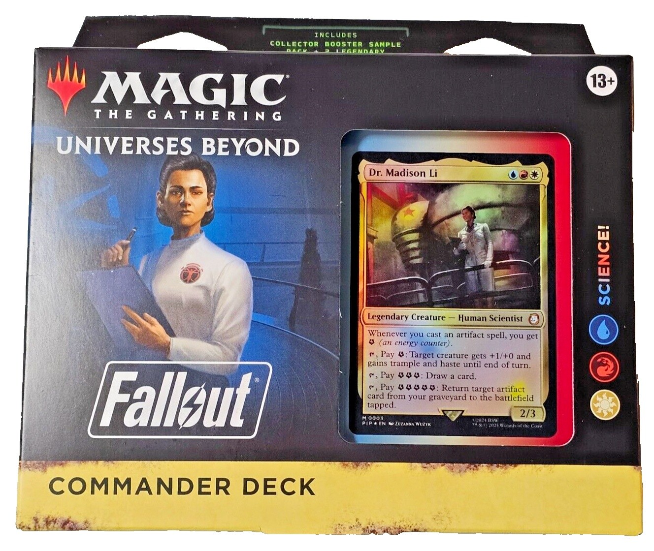 mtg fallout commander deck Universes Beyond: Fallout Commander Decks