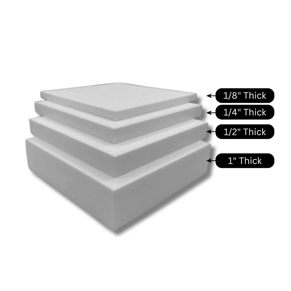 Hoja de plástico HDPE King estribor - 3/4" de grosor (19 mm)- blanca - 24" x 27" Foto 2 de 4