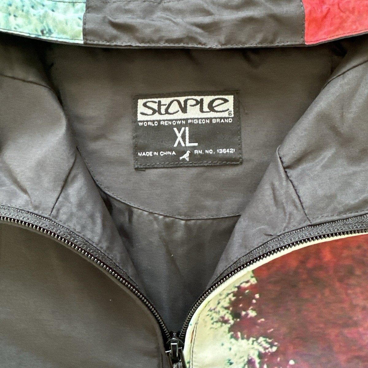 staple pigeon Jacket Men's Size XL Multicolor Windbreaker | eBay