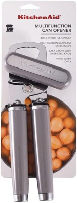 KitchenAid Multifunction Can Opener Dosenöffner Flaschenöffner  - grau
