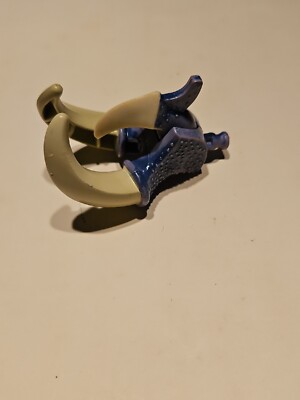 Vintage Dinosaur Monster CLAW Hand Part Blue Action Figure Toy