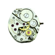 WITTNAUER 6N7G6 Vintage 17 J Watch Movement 7 x 7.75''' = 15.5 x 17.75 mm