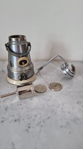 Metallurgica A. Brandani & C. Ferrara - Antica Caffettiera Elettrica Vittoria - Foto 3 di 9