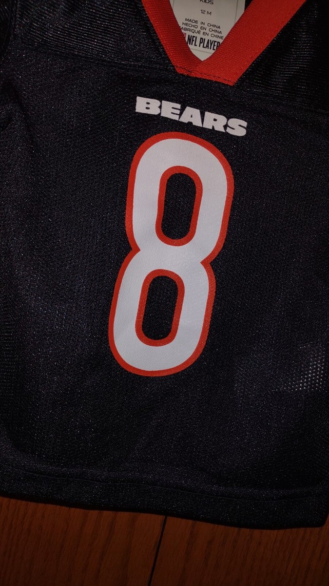 NWT NEW CUTE Infant Jersey Chicago Bears #8 Mike Glennon 12 Month