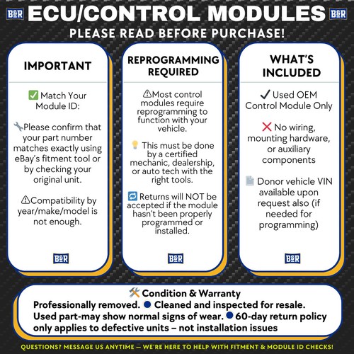 Engine ECM Electronic Control Module 5.7L Fits 14 DODGE 1500 PICKUP 28796473 - Picture 2 of 7