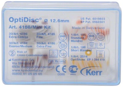 Optidisc Kerr Dental Hochleistungsscheibe Finier Polier System Restauration Zahn