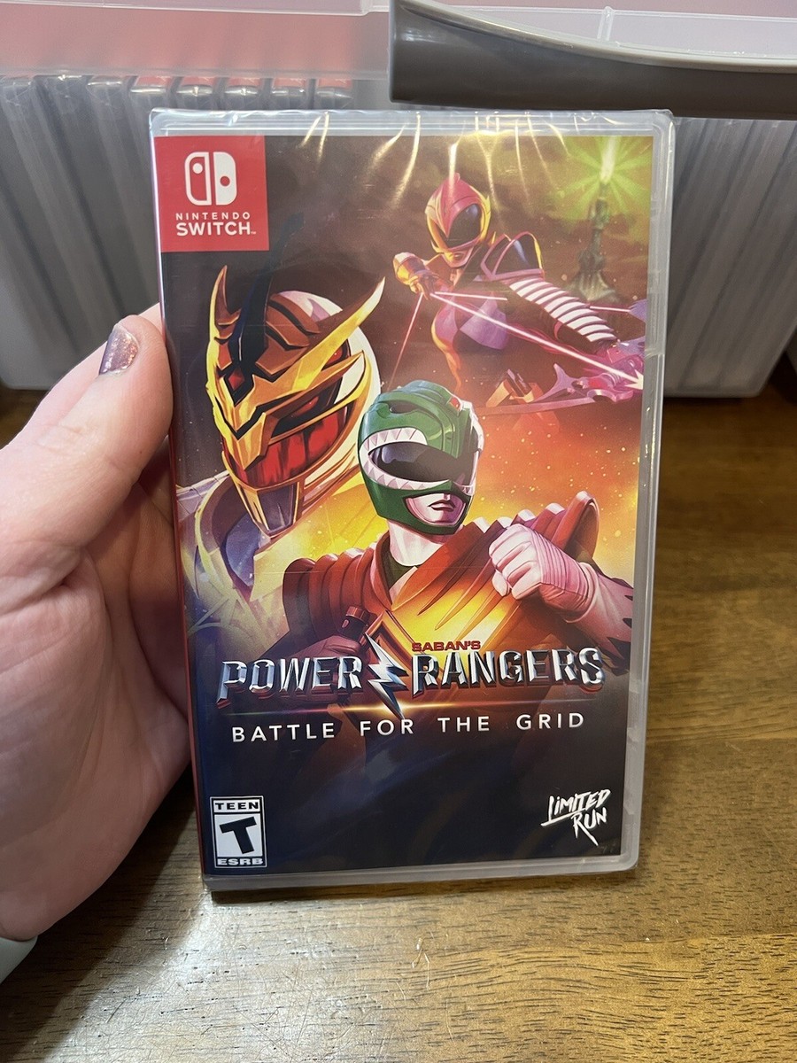 Nintendo Switch Limited Run Games Power Rangers: Battle for the