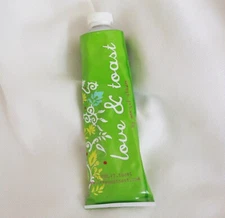 MARGOT ELENA Love & Toast Handcreme Gluten Free 1.25 oz Tube Gin Blossom SEALED