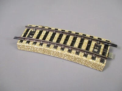 LQ570 MARKLIN 5101 Train Ho 1/87 1 rail courbe avec ballast R 360 mm - Photo 1/4