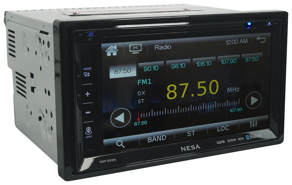 NESA NSP-652N 6.5" Car Monitor 2Din DVD Player w/Bluetooth/GPS/Android PhoneLink - Image 4 of 4