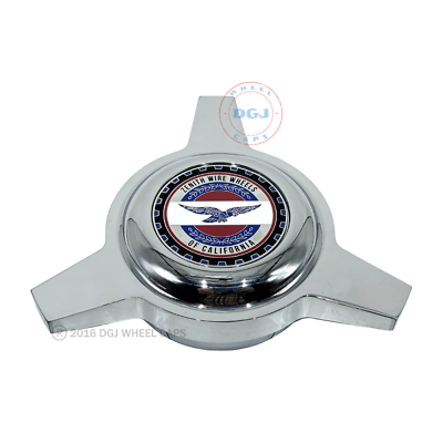 Zenith Old School 3 Bar Cut Chrome Knock-Off Spinner Caps & Zenith