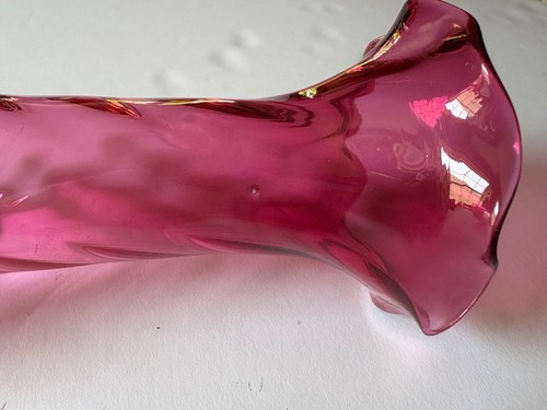 Vintage Cranberry Glass Assortment 7 Pieces. - 第 11/12 張圖片