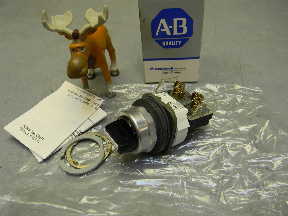 Allen Bradley Rockwell 800T-J2A Selector Switch 3 position Maintained - Image 4 of 4