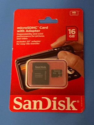 SanDisk SDHC Card 2-Pack  16GB New